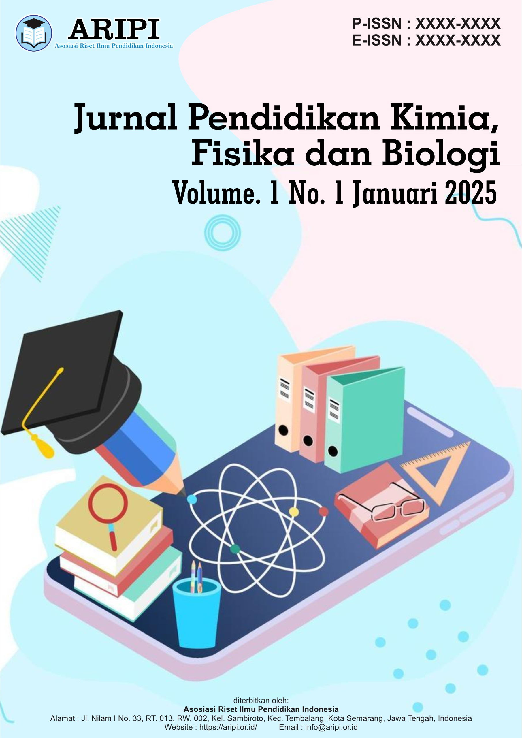 					View Vol. 1 No. 1 (2025): Januari : Jurnal Pendidikan Kimia, Fisika dan Biologi
				